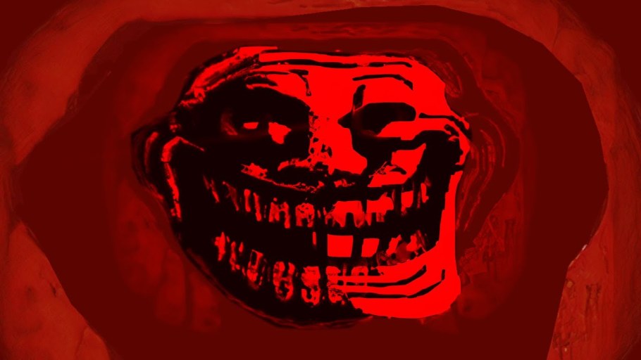 Красный троллфейс