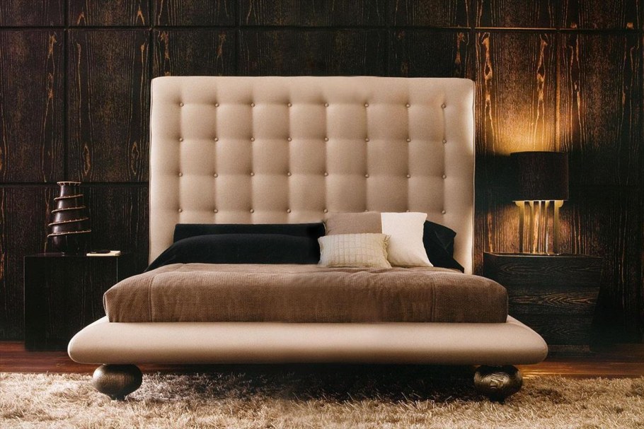 Кровать ар деко металл
