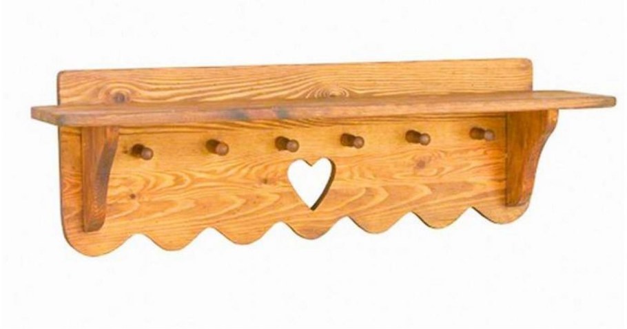 Деревянные полочки