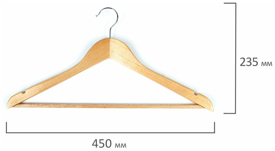 Вешалка York деревянная 6750