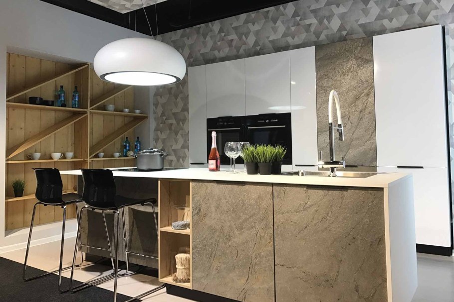 Дриада кухни каменный шпон