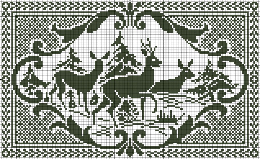 Старинные жаккардовые узоры