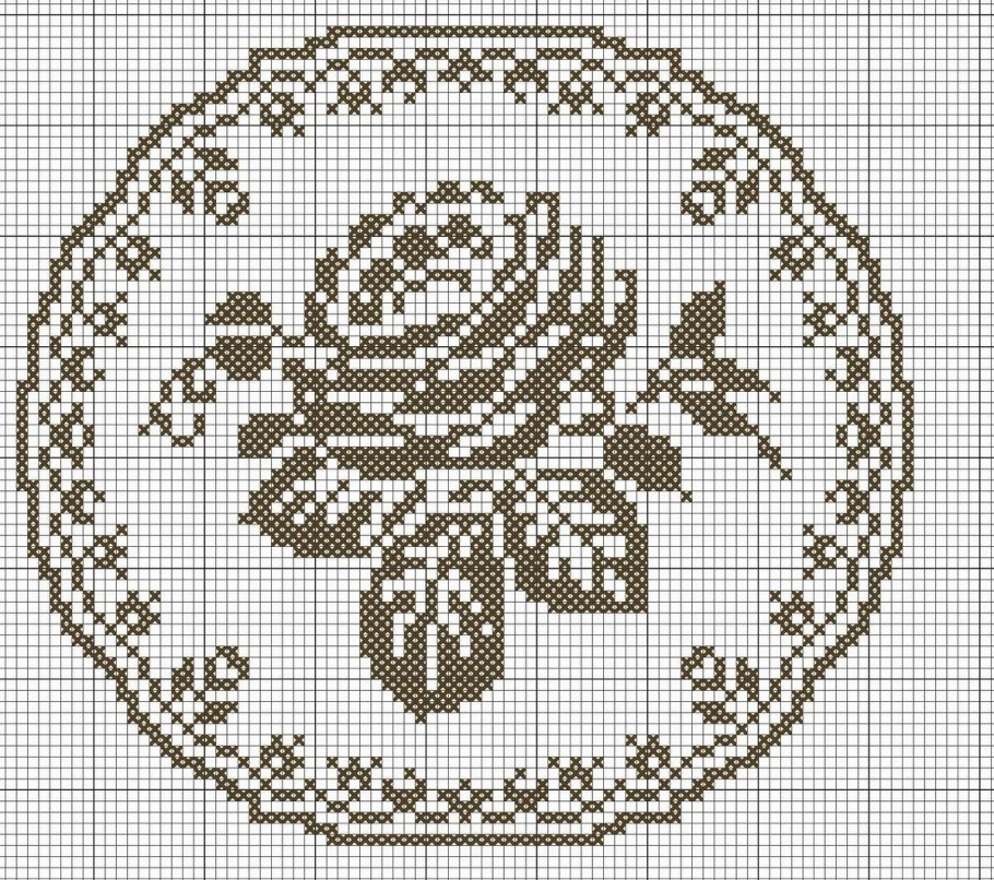 Филейное Вышивание