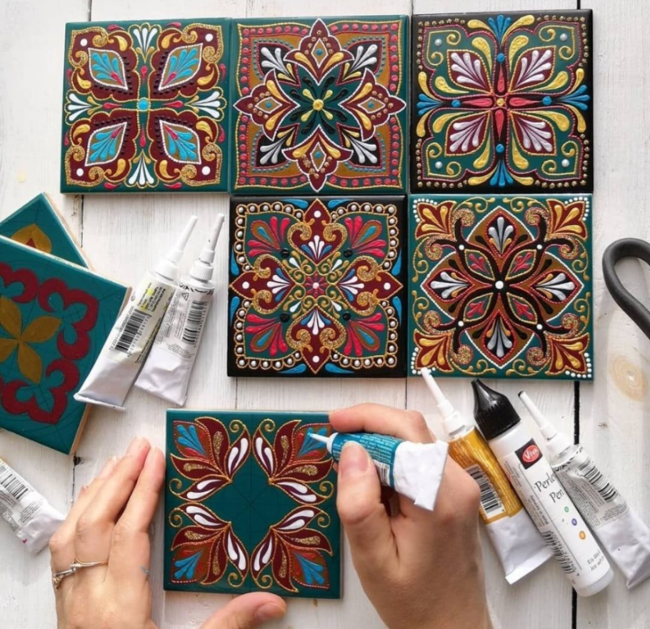 Изразцы в марокканском стиле