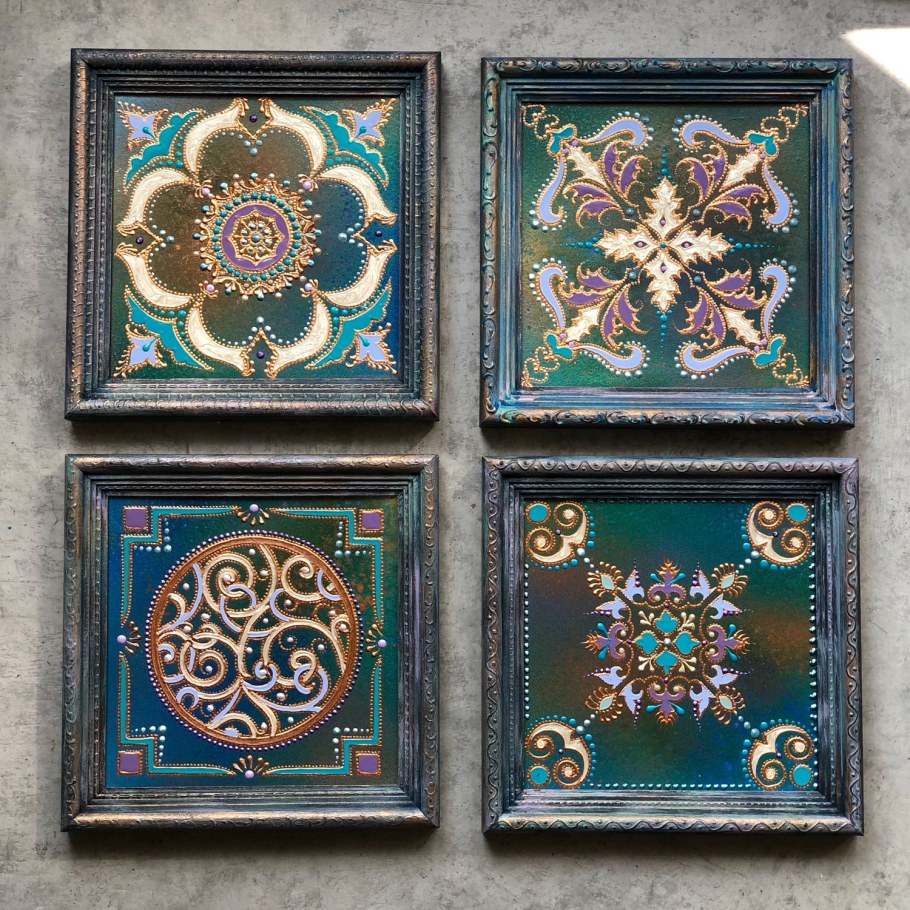 Роспись керамической плитки