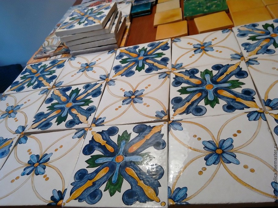 Майолика изразцы