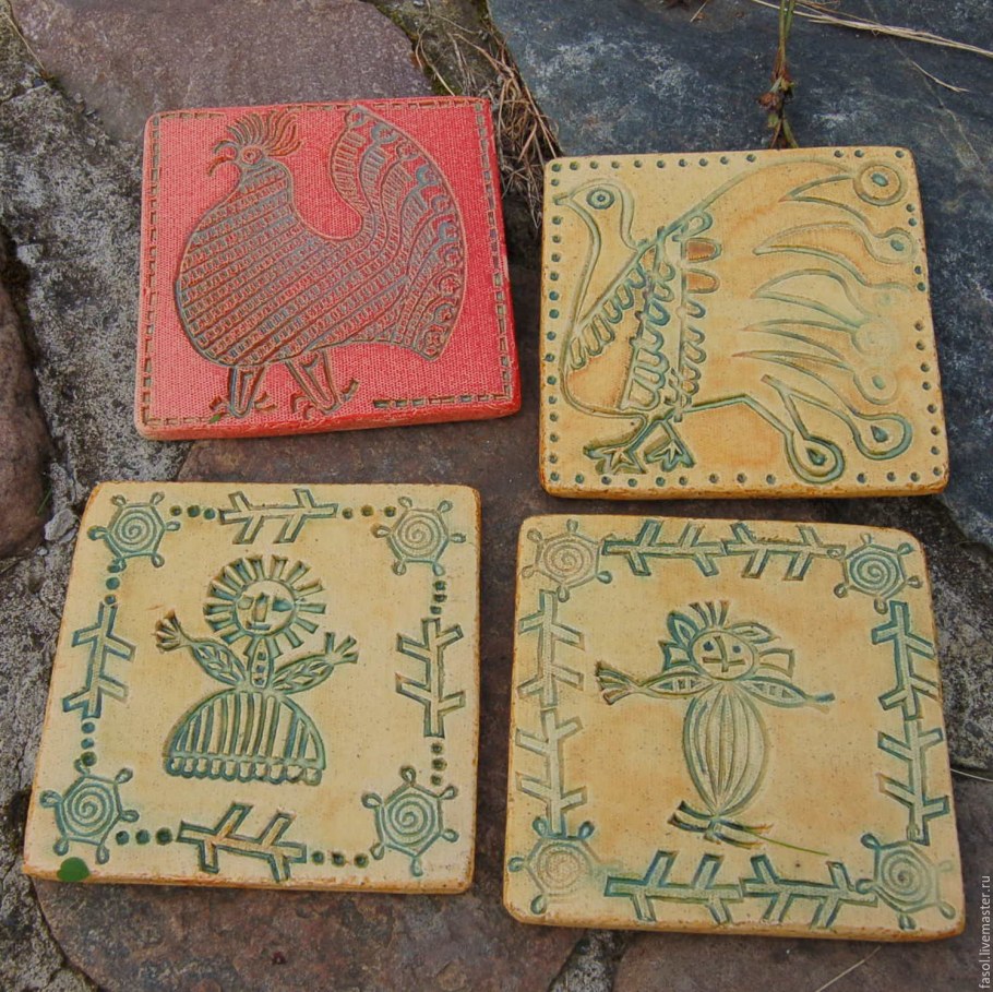 Авторская плитка ручной работы
