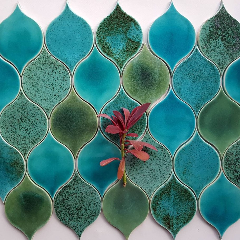 Плитка растительный декор