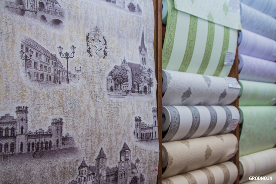 Обои бумажные город