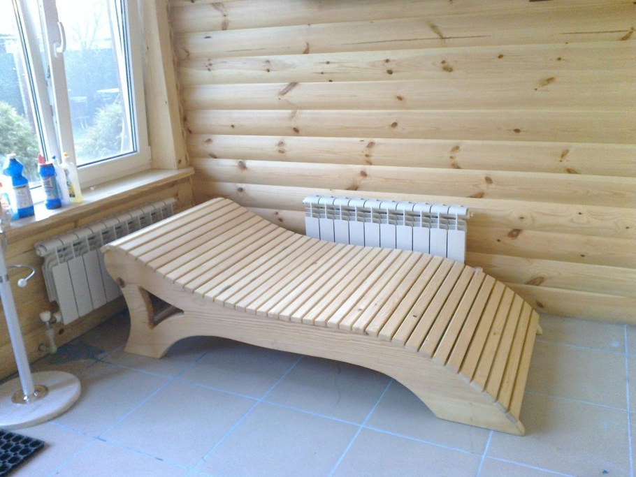 Лежак для бани