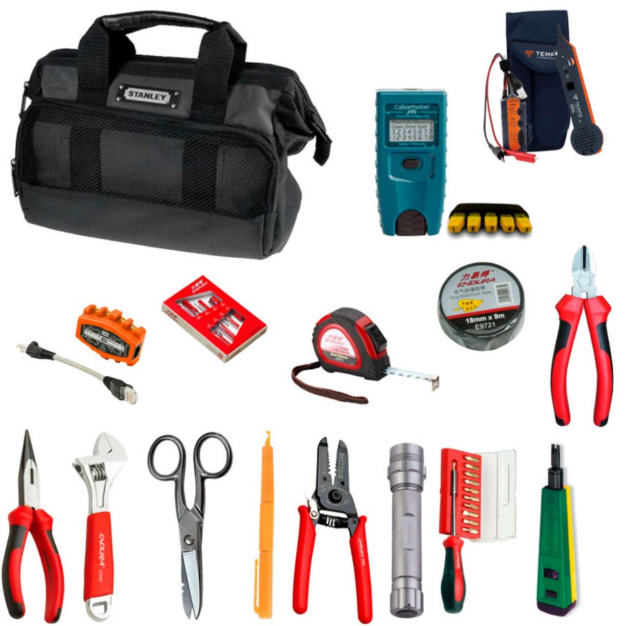 Набор инструментов для монтажа СКС