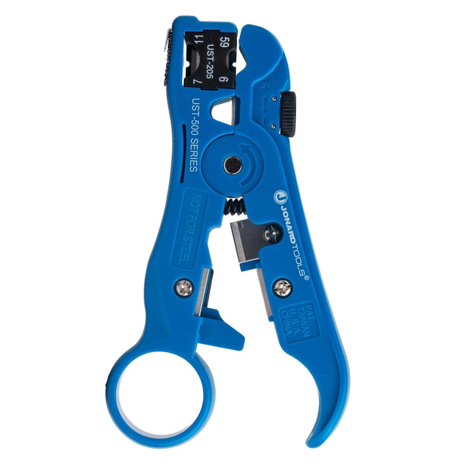 Стриппер ust-500 для зачистки кабеля UTP/STP/Coax