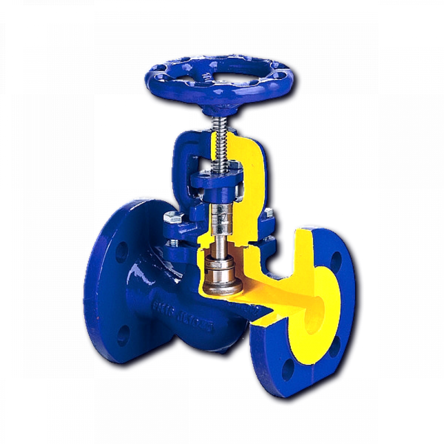 Вентиль запорный Zetkama 215а dn25