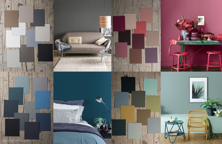 Модные оттенки в интерьере