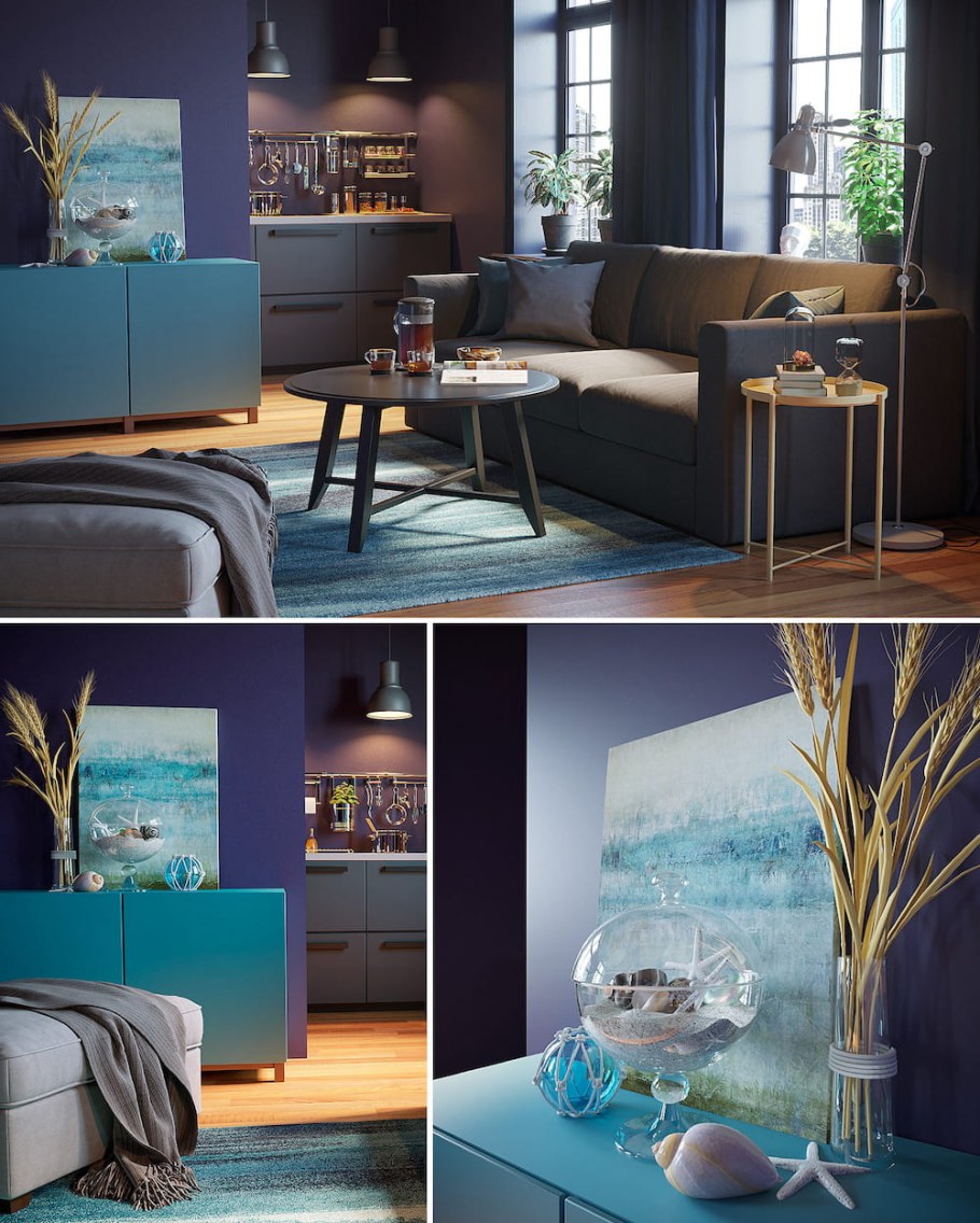 Модные оттенки стен в интерьере 2021