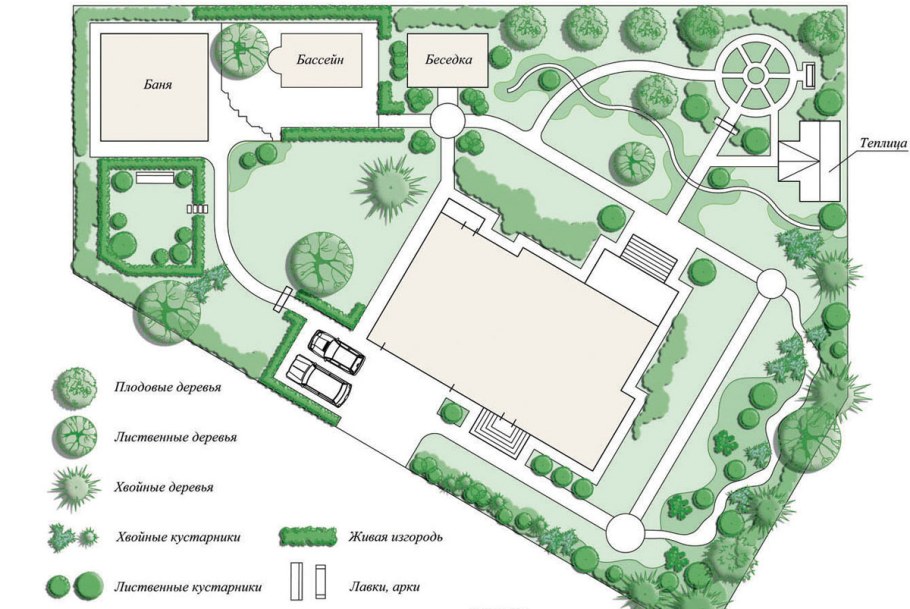 Гостиница проект генплан