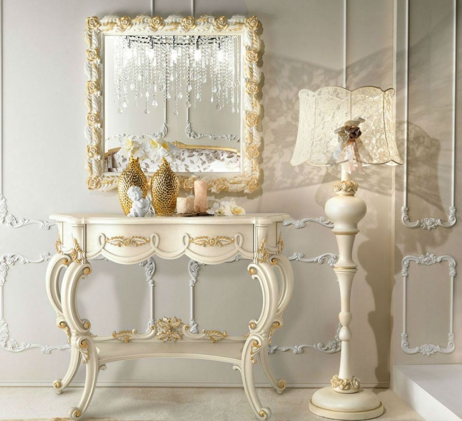 Консоль с зеркалом