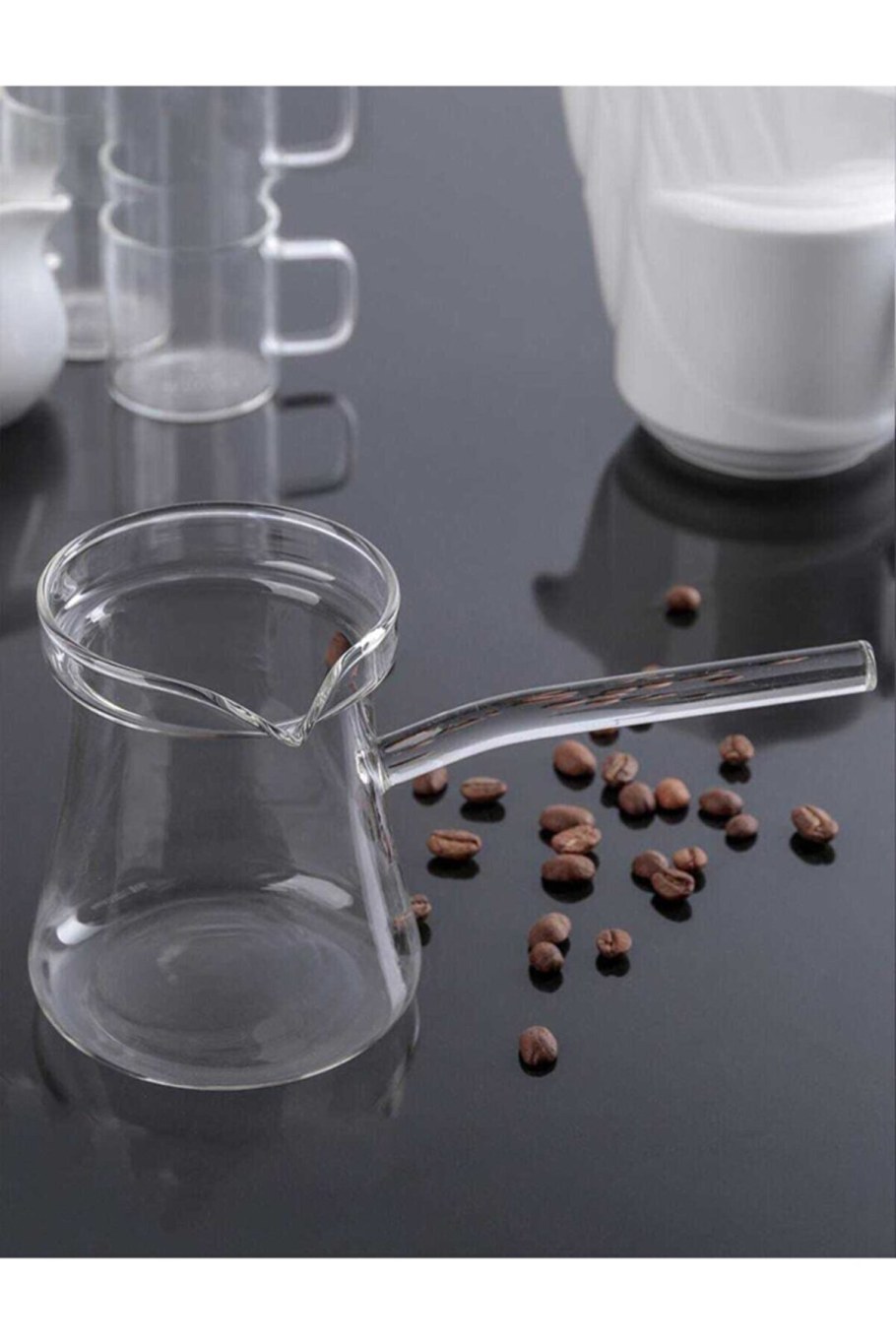 Стеклянная турка для кофе