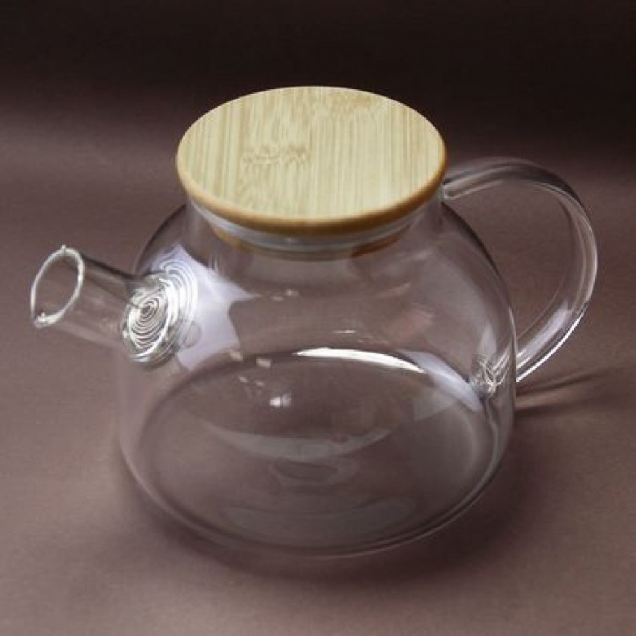 Чайник заварочный Taller Thyme 800мл, с подставкой для подогрева, стекло