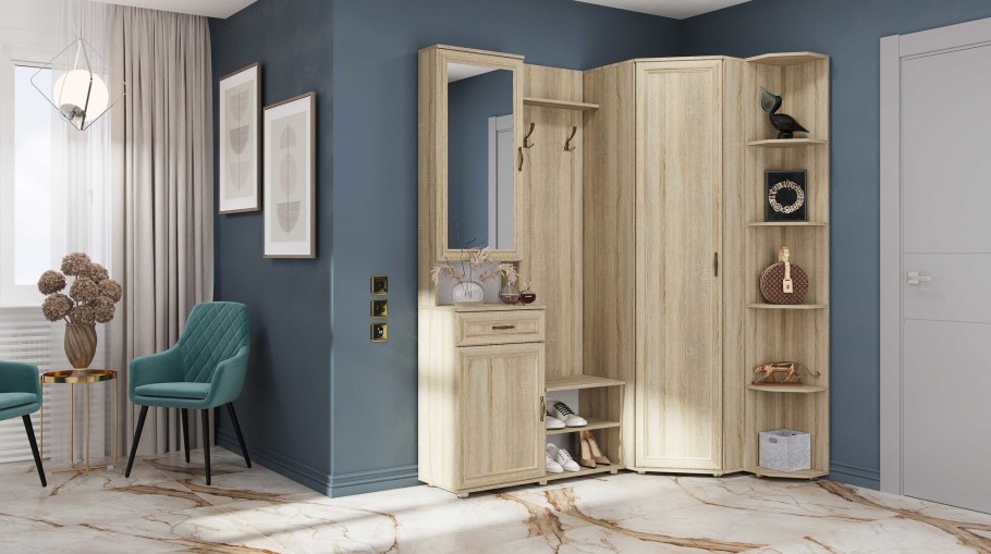 Прихожая дуб сонома классика