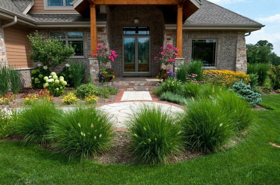 Озеленение двора