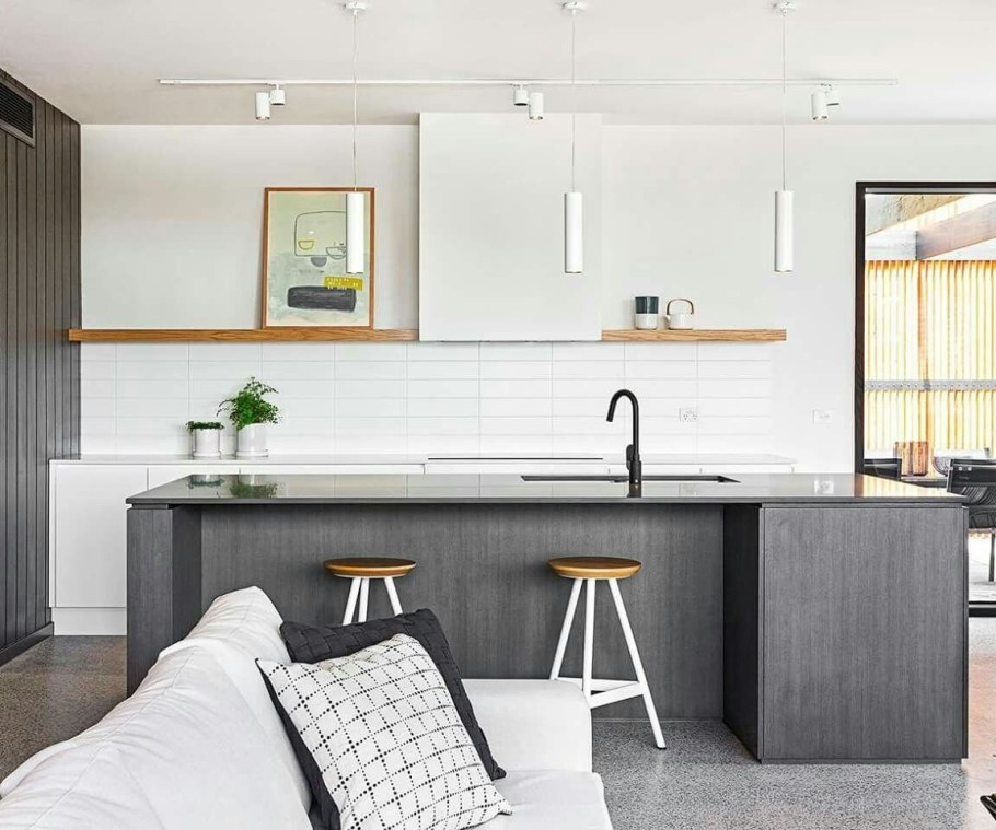 Французский Минимализм в интерьере кухни