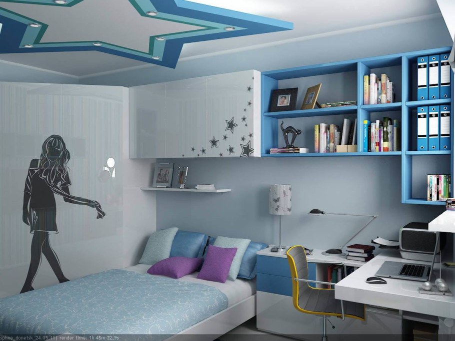 Комната для девочки подростка