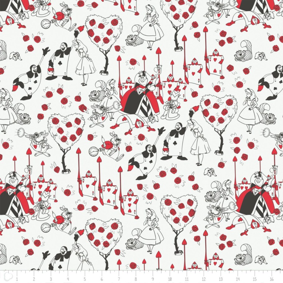 Алиса в стране чудес паттерн