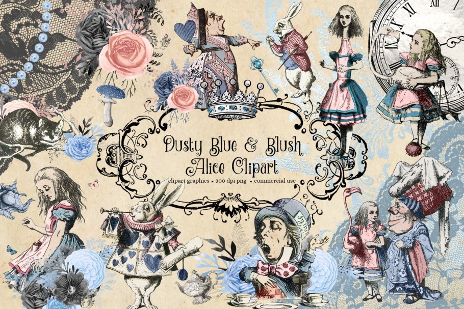 Алиса в стране чудес Графика