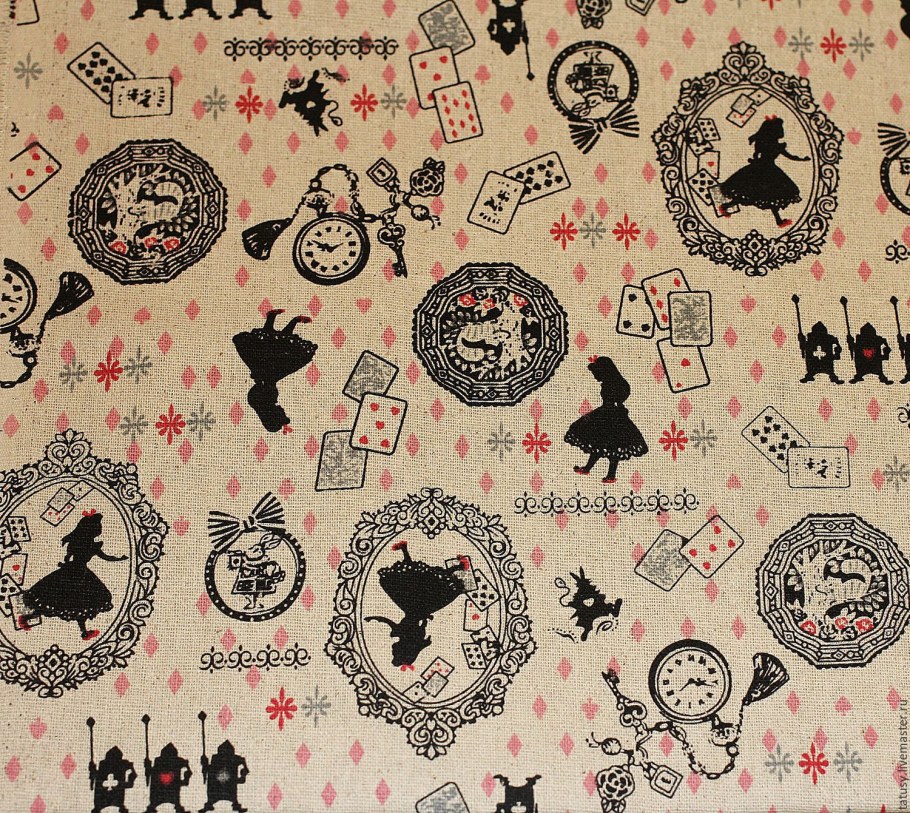 Фоны для скрапбукинга Алиса в стране чудес