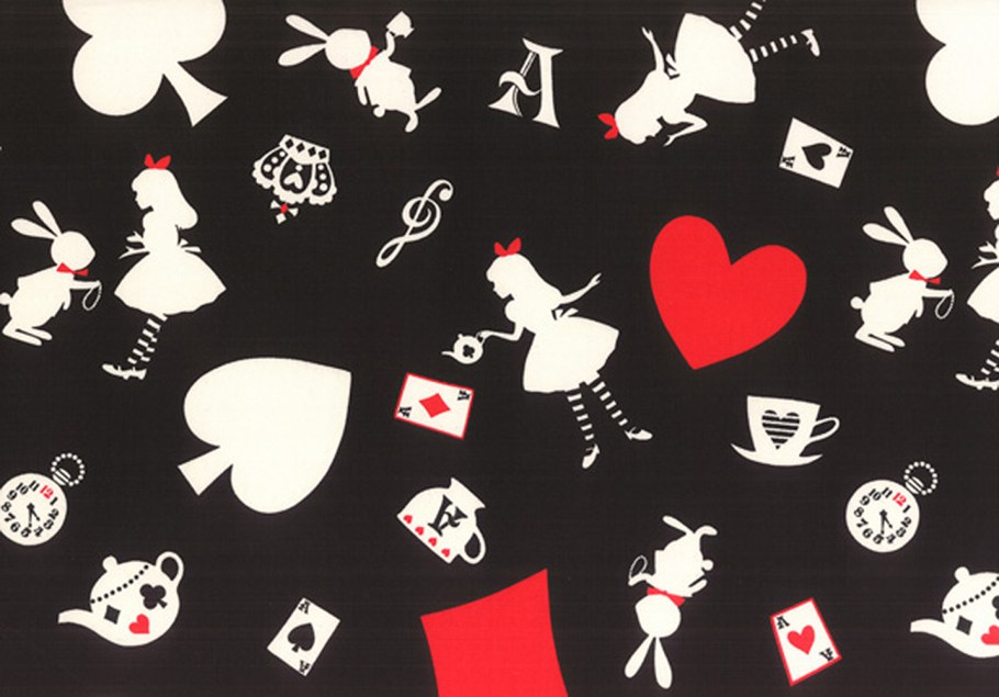 Алиса в стране чудес паттерн