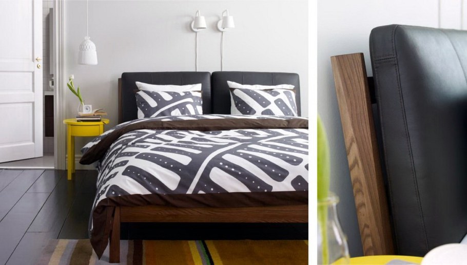 Кровать икеа Стокгольм