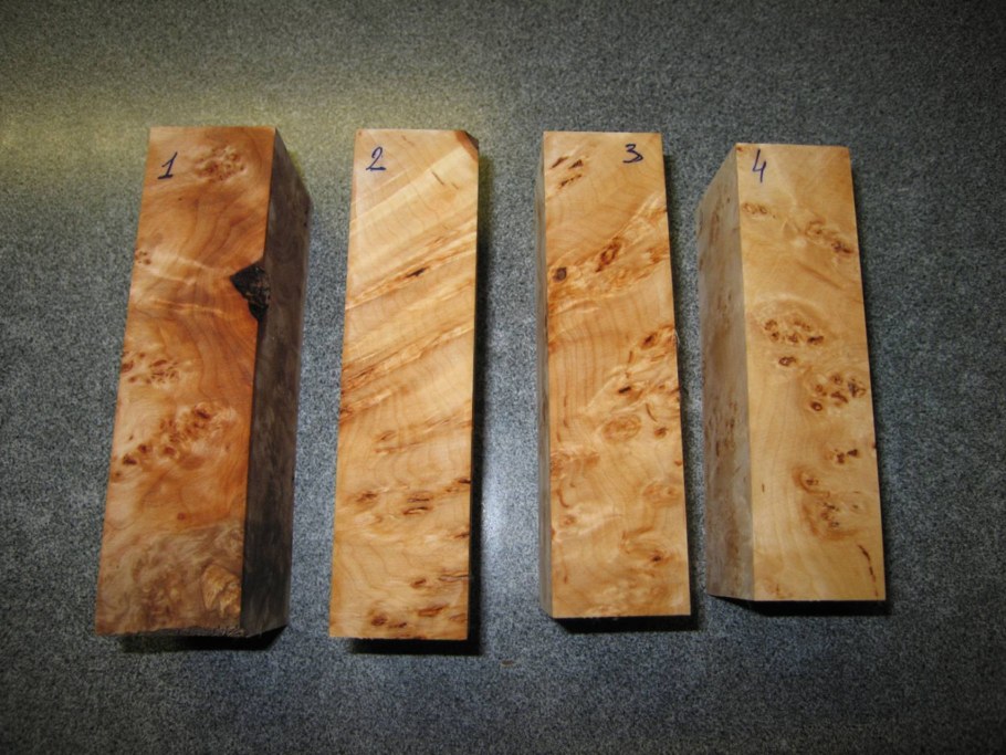 Брусок из ольхи