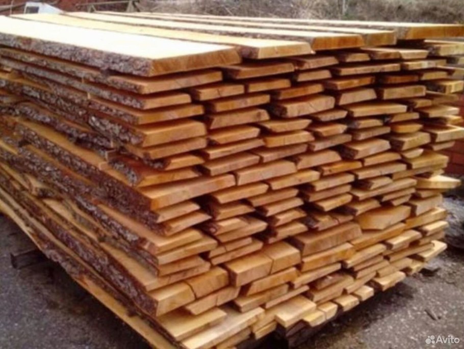 Доски необрезные хвойных пород