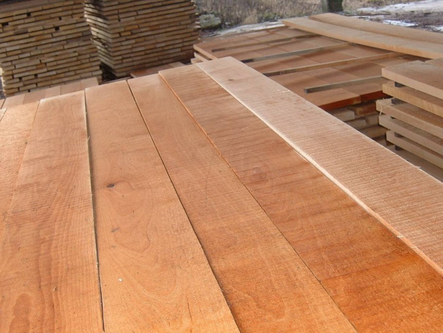 Ольха пиломатериал