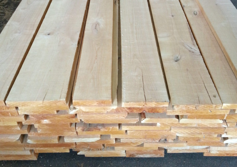 Ольха пиломатериал