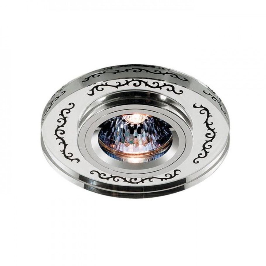 Novotech 369563 nt11 134 никель встраиваемый НП светильник ip20 GX5.3 50w 12v Nemo