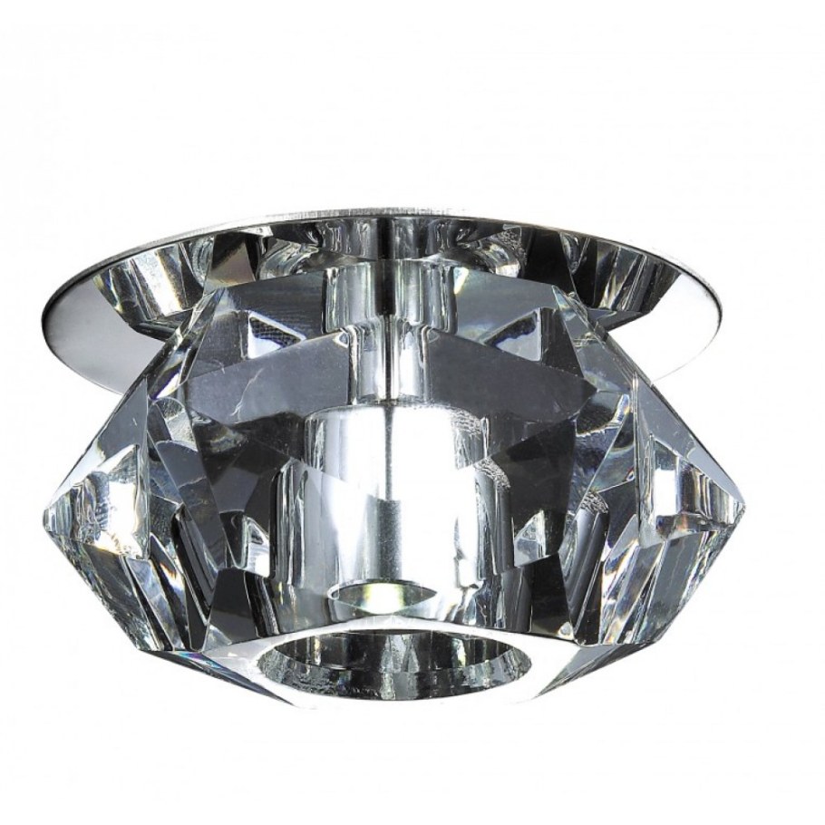 Точечный встраиваемый светильник Novotech Crystal-led 357011