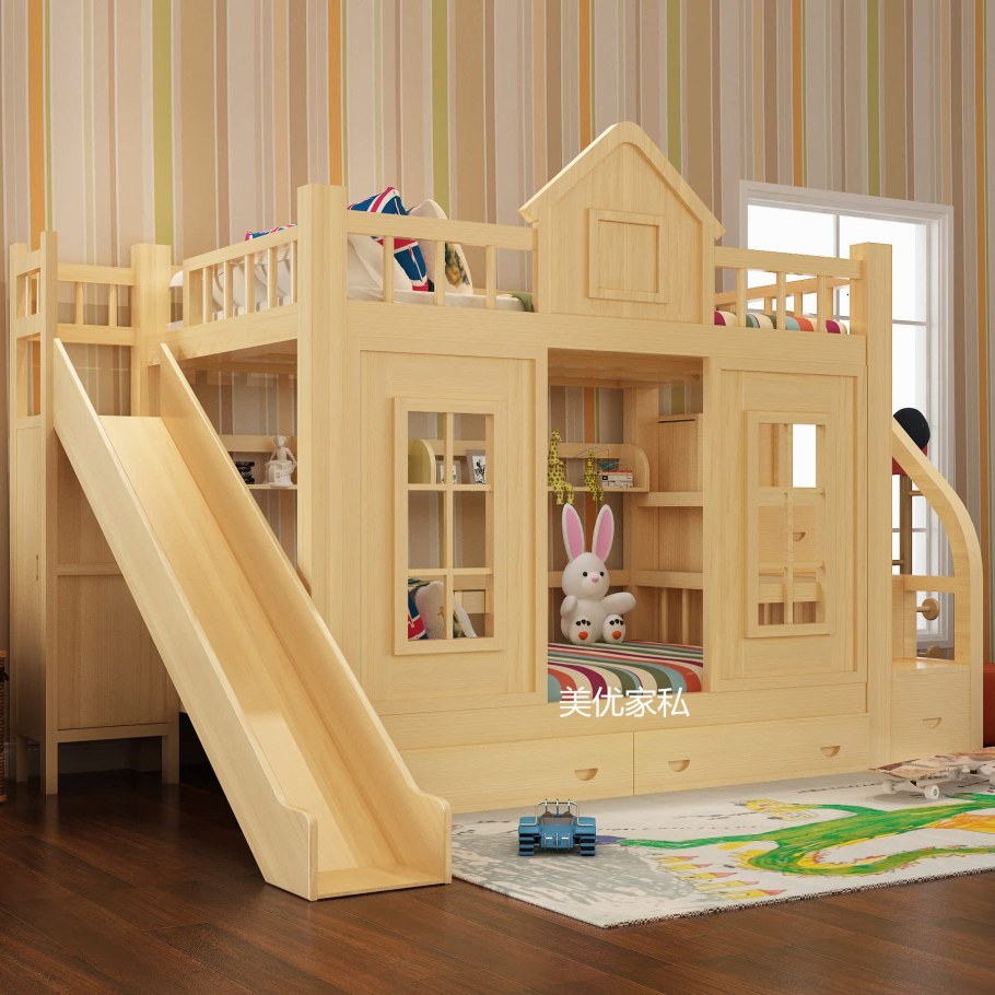 Домик с горкой для детей