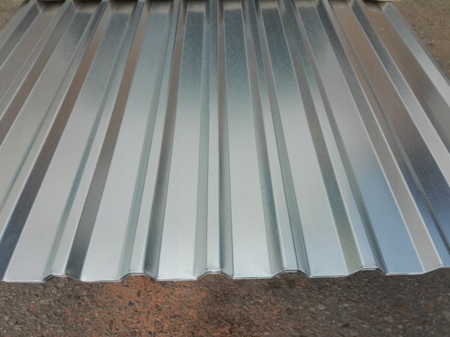 Профнастил для крыши оцинкованный
