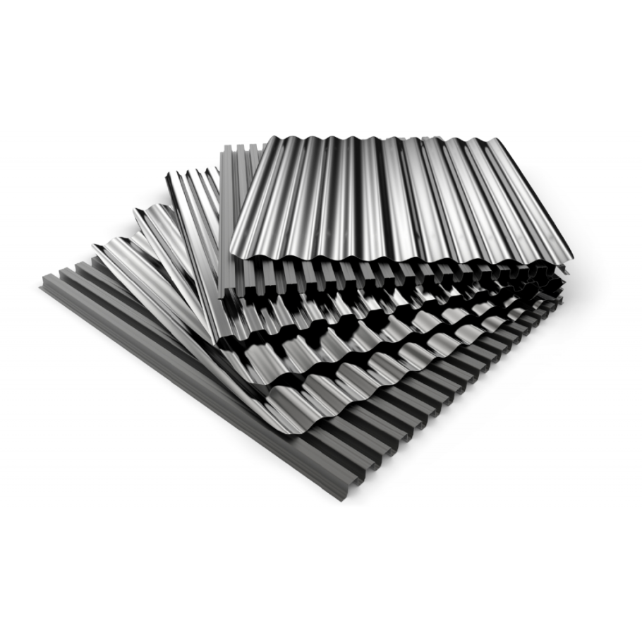 Профлист оцинкованный нс44 0.5x1000x6000