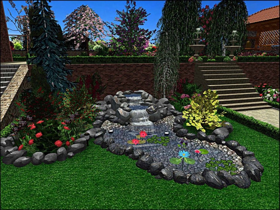 Подпорная стенка наш сад Рубин