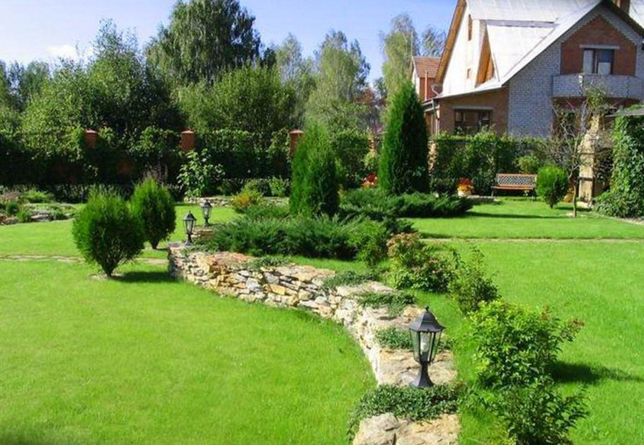 Ландшафтный дизайн дачного участка