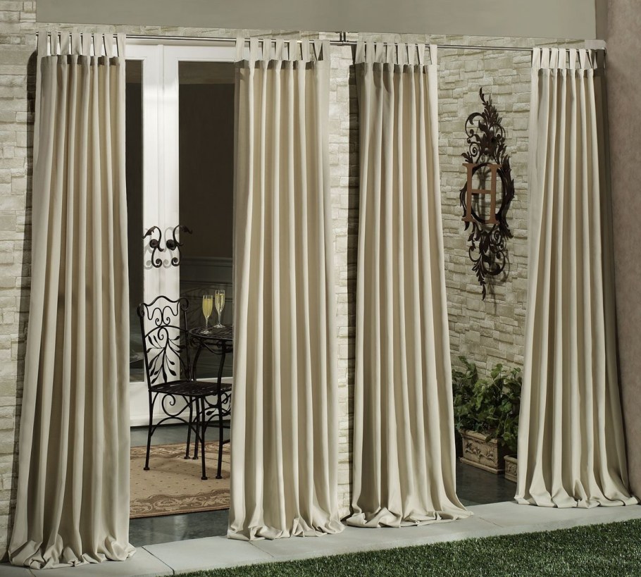 Длинные гардины