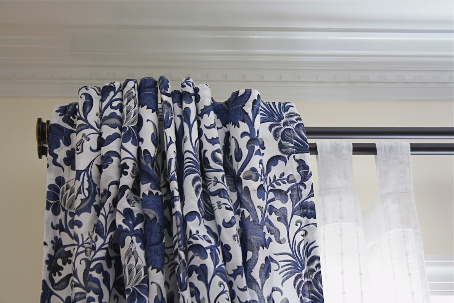 Занавески икеа Гжель