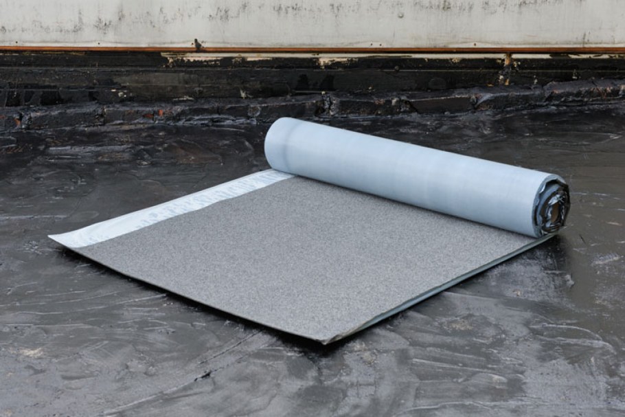 Гидроизоляция плоской кровли ТЕХНОНИКОЛЬ 8м 1м самоклеящаяся