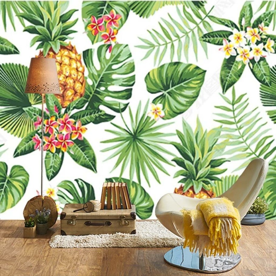 Фотообои фреска тропики