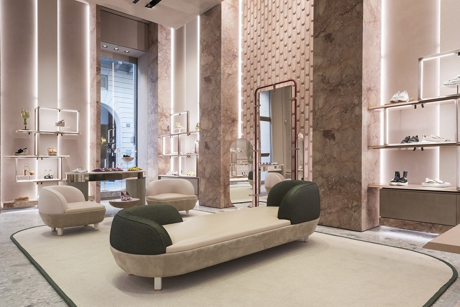 Sergio Rossi shop Interior