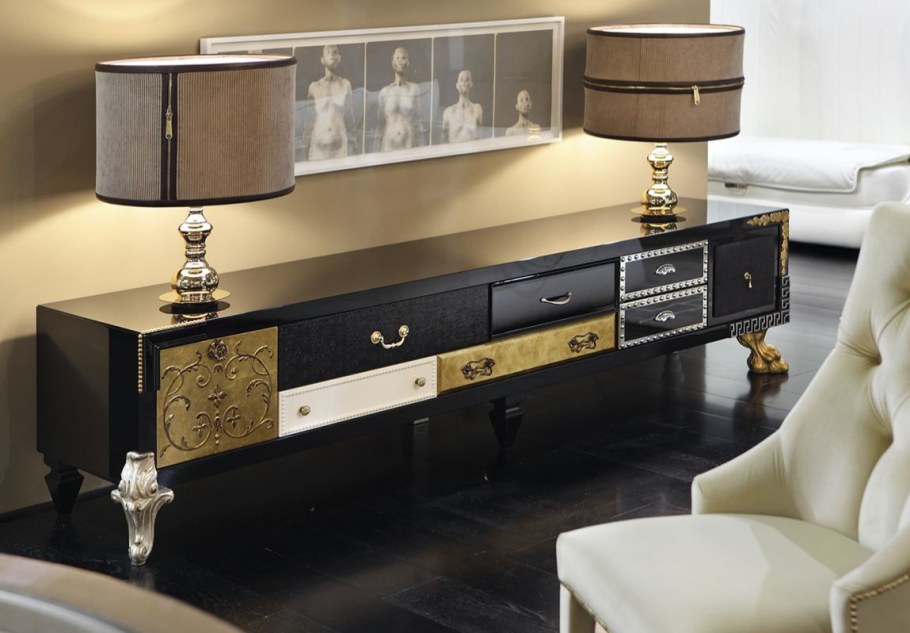 Тумба под ТВ Италия арт деко