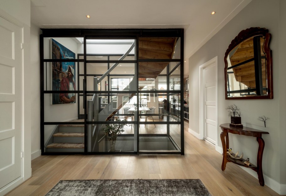 Деревянные стеклянные перегородки